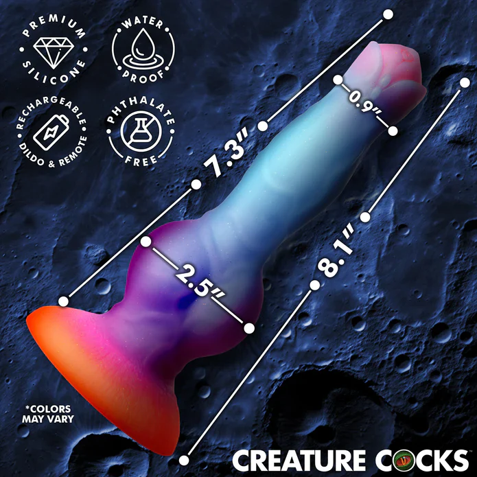 Creature Cocks - Vibrating Astro Glow-in-the-Dark - Image 5