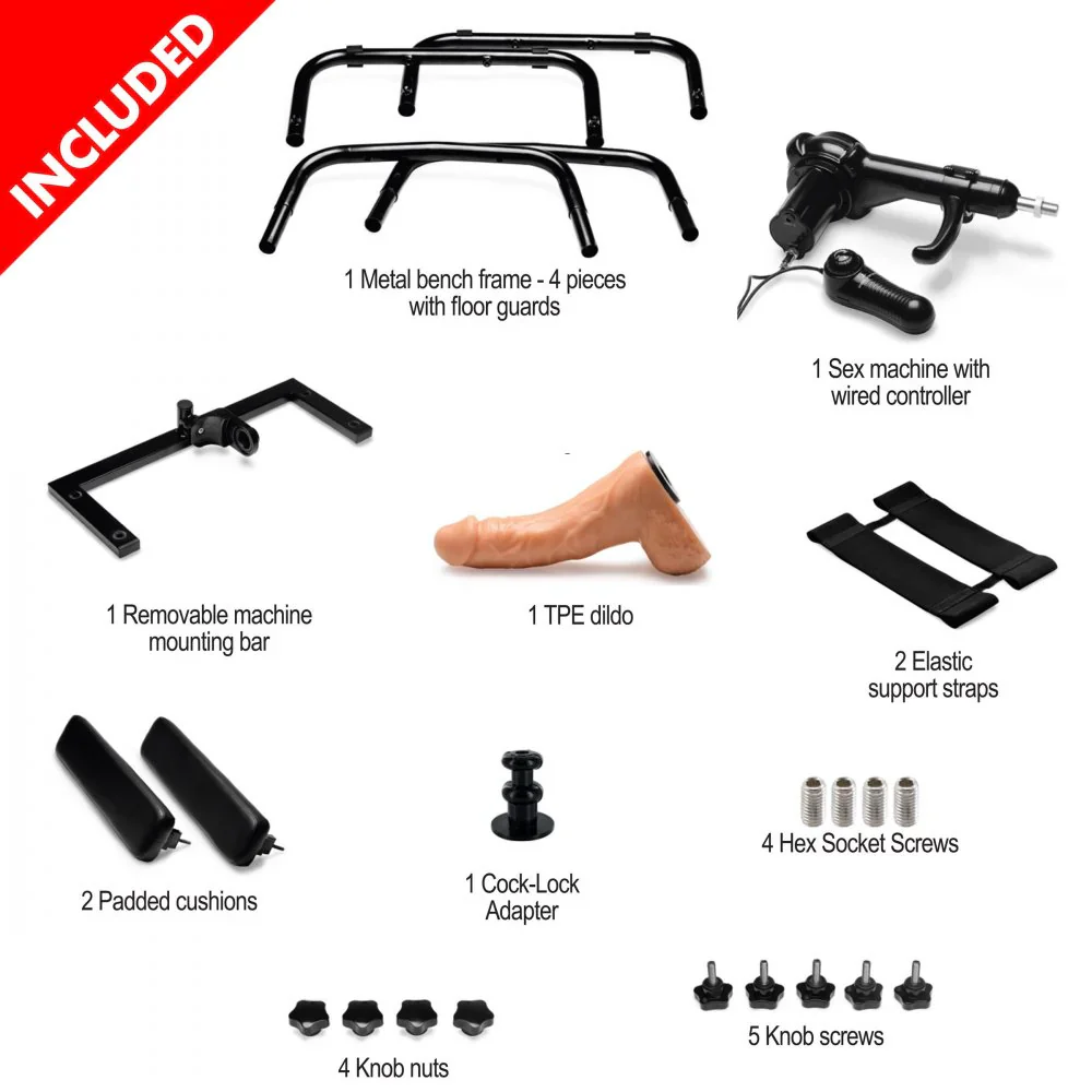 Deluxe Bangin' Bench with Sex Machine - Image 9