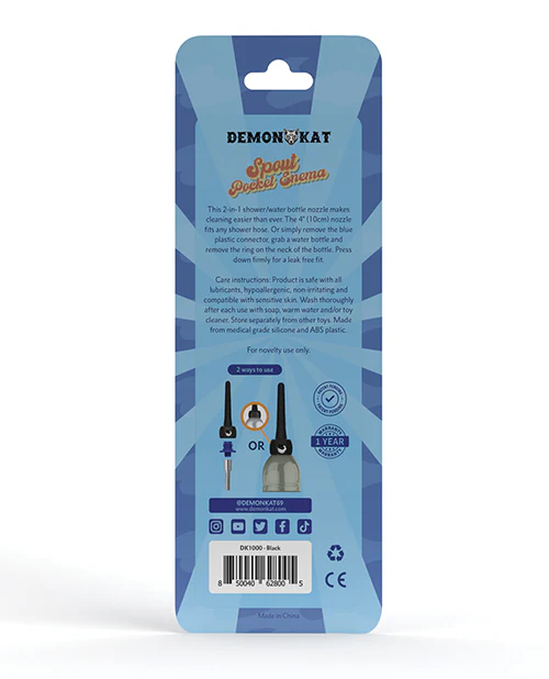 Demon Kat Spout Pocket Enema - Image 5
