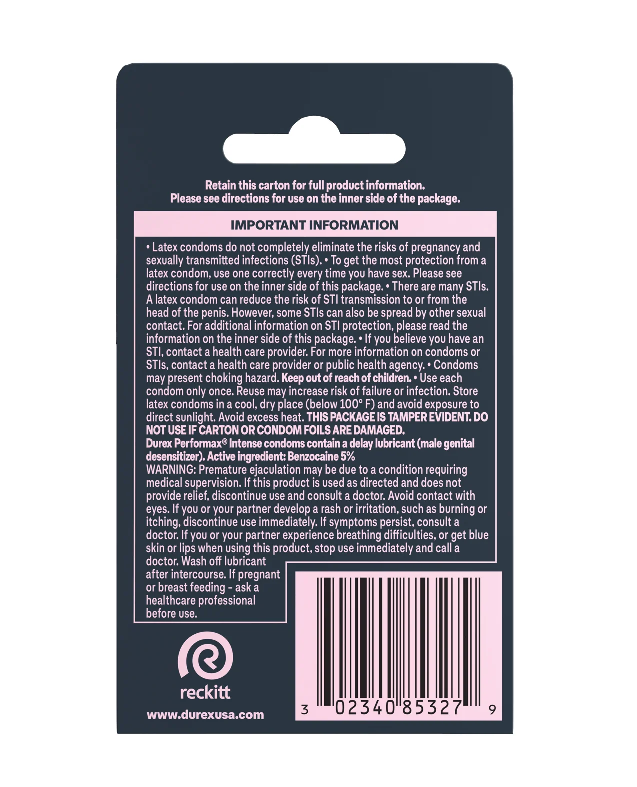 Durex Performance Intense Delaying Condoms - Image 3