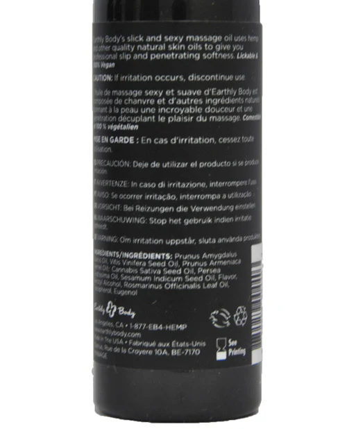Earthly Body Edible Massage Oil - Image 20