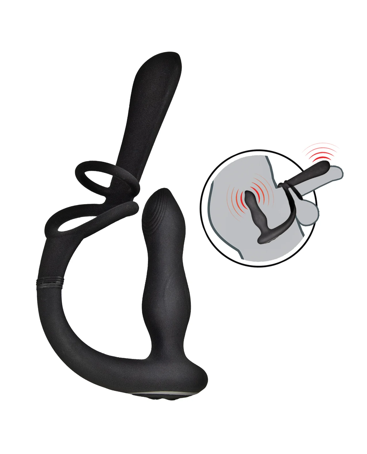 Enhancer Vibro Plug & Penis Sheath - Image 2