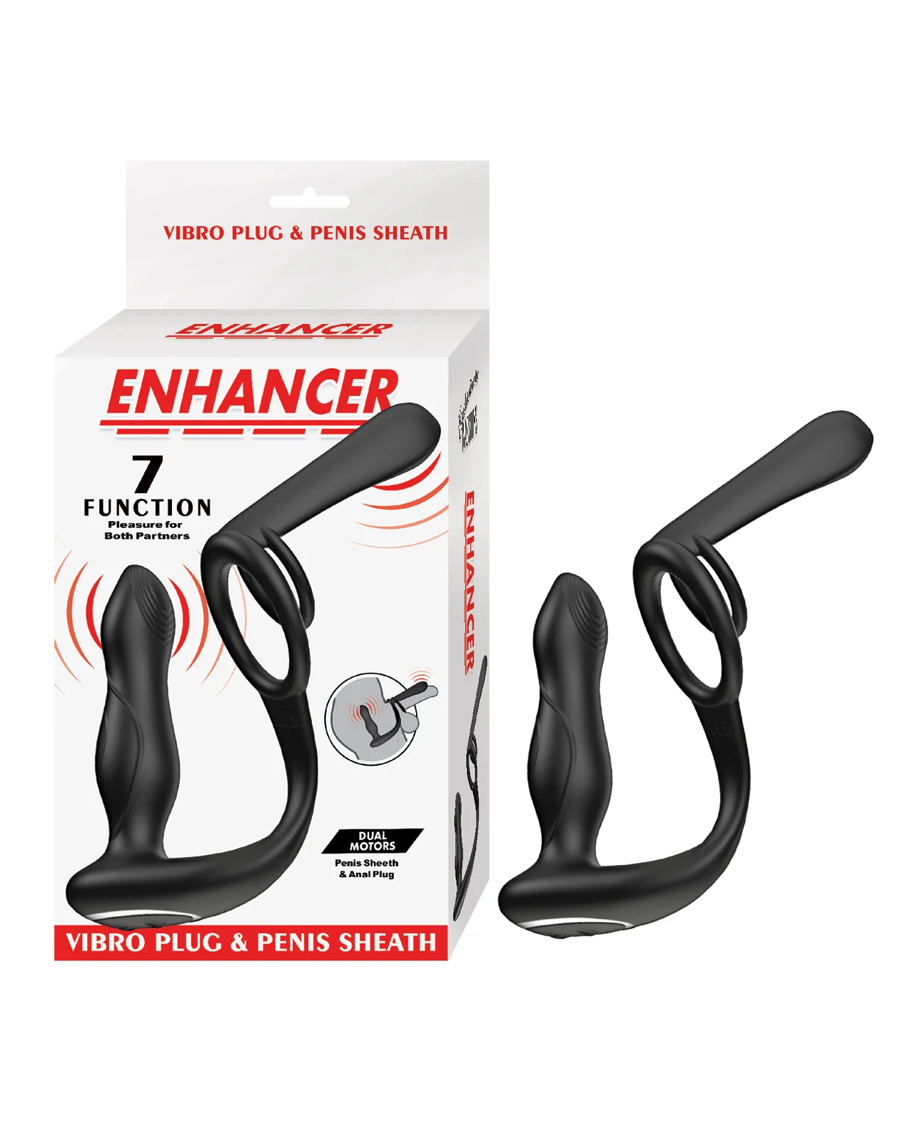 Enhancer Vibro Plug & Penis Sheath - Image 4