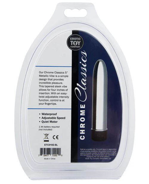 Erotic Toy Company Chrome Classics Vibe - Image 9