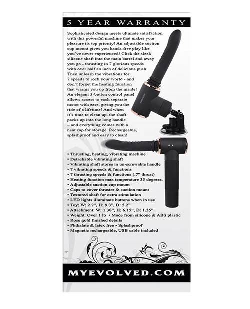Evolved Too Hot to Handle Thrusting Machine - Image 8
