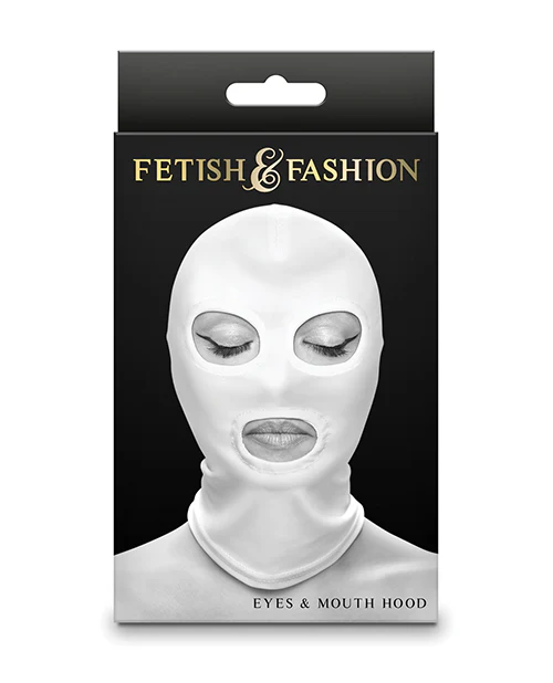 White Eyes & Mouth Hood - Image 2