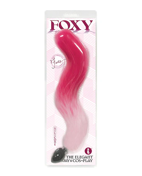 Foxy Fox Tail Silicone Butt Plug - Image 3