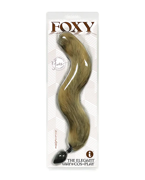 Foxy Fox Tail Silicone Butt Plug - Image 5