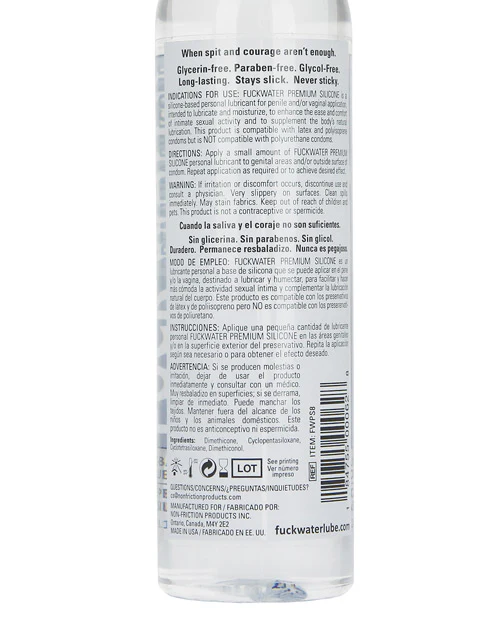 Fuck Water Silicone - Image 6