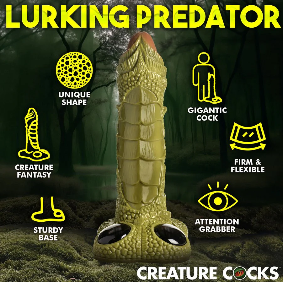 Giant Swamp Monster Scaly Dildo - Image 7