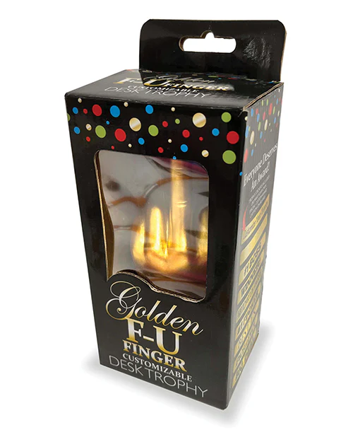 Golden F-U Finger Trophy - Image 2