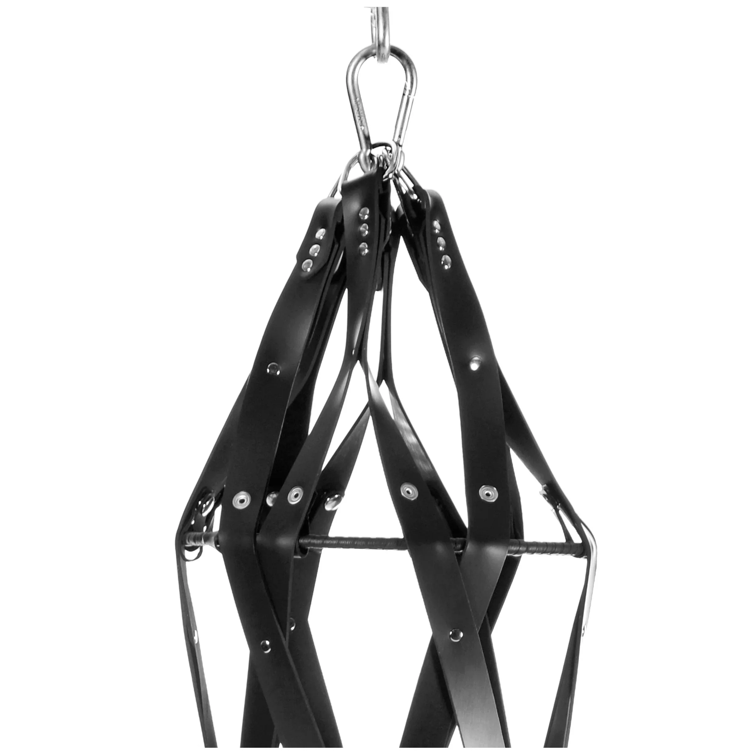 Hanging Rubber Strap Cage - Image 2