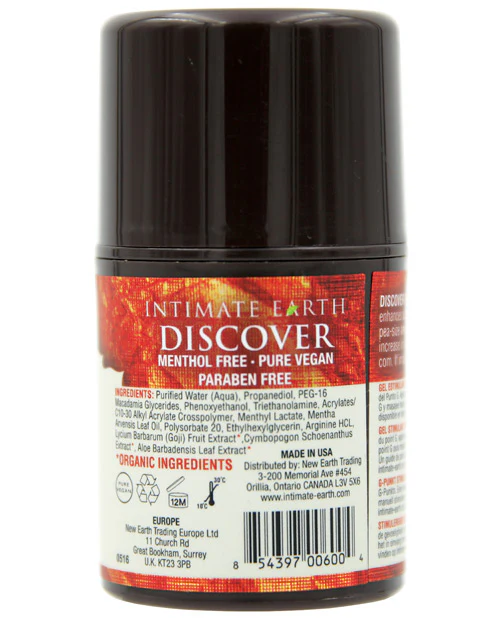 Intimate Earth Discover G-Spot Gel - Image 2