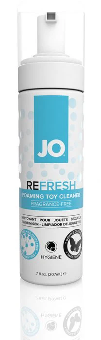 JO Refresh Foaming Toy Cleaner - Image 2