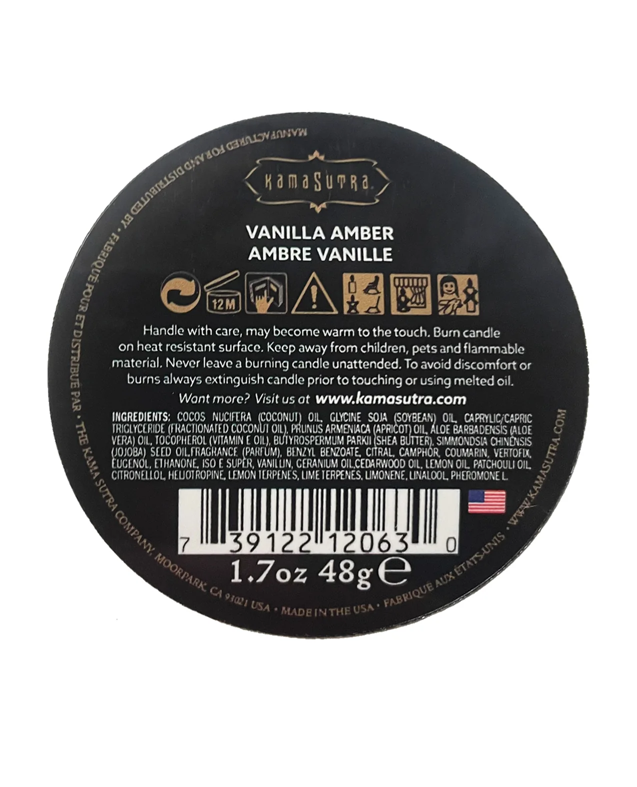 Kama Sutra Sex Magnet Massage Candle - Image 9