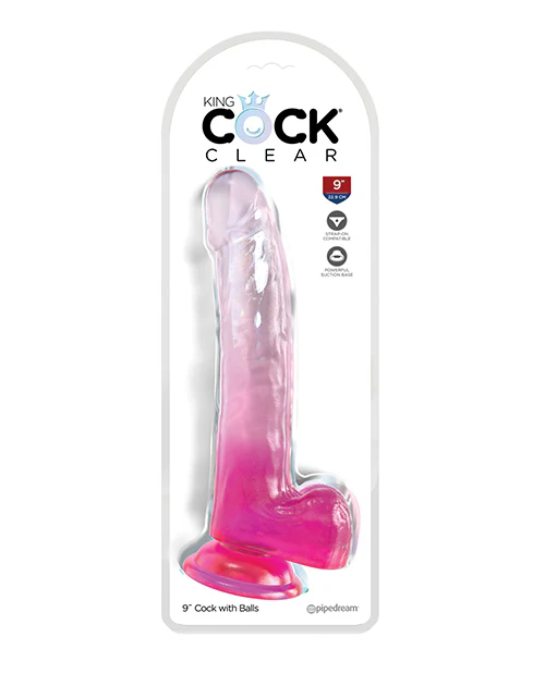 King Cock Clear Cock W/balls - Image 15