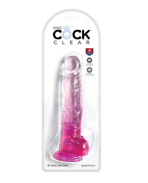 King Cock Clear Cock W/balls - Image 23