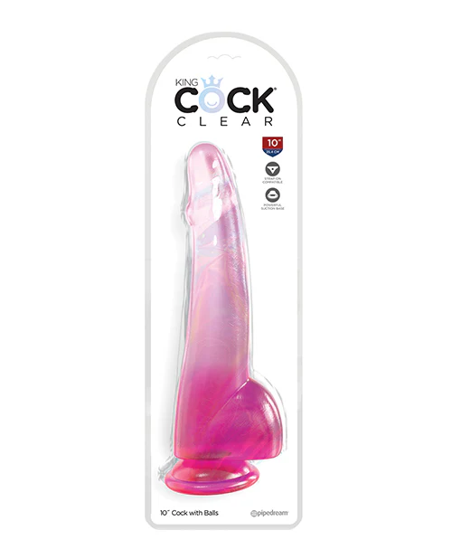 King Cock Clear Cock W/balls - Image 8