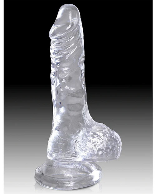 King Cock Clear Cock W/balls - Image 5