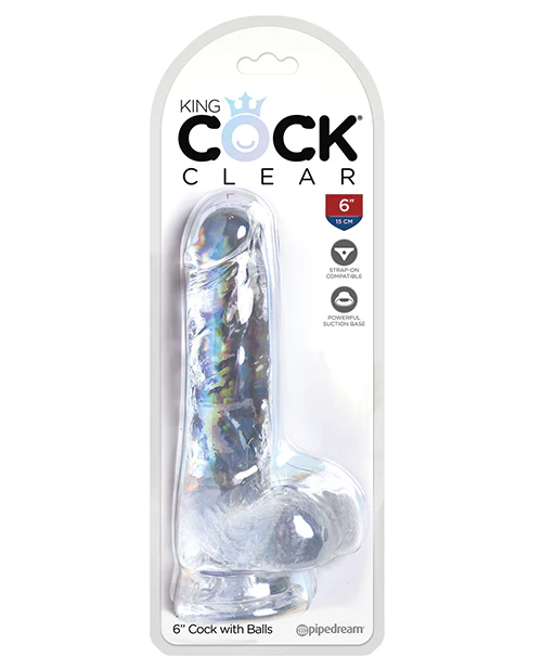 King Cock Clear Cock W/balls - Image 8