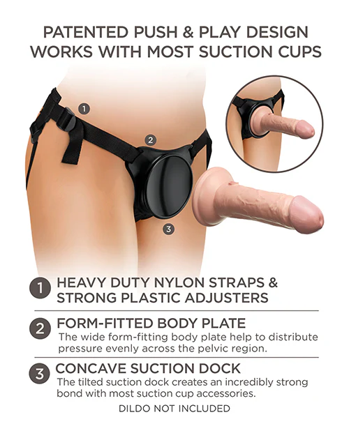King Cock Elite Beginner's Body Dock Harness - Image 4