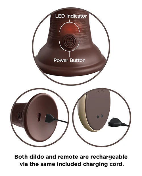 King Cock Elite Dual Density Vibrating - Image 9