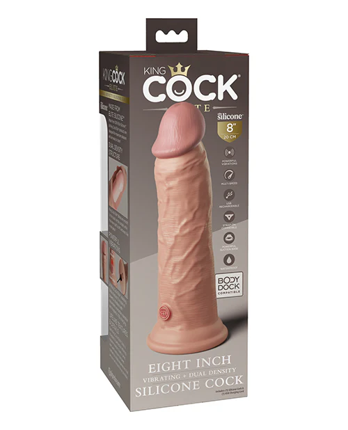 King Cock Elite Vibrating Dual Density - Image 3