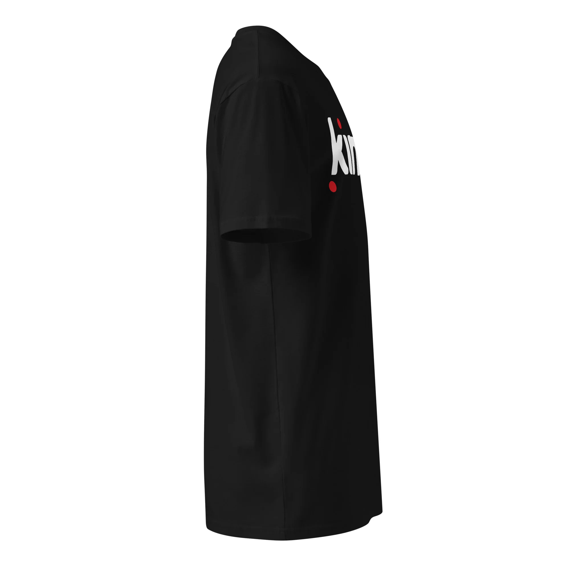 Kinkly Unisex T-shirt Black - Image 4