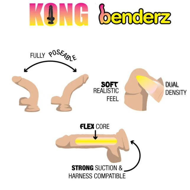 Kong Benderz Dual Density Dong - Image 14