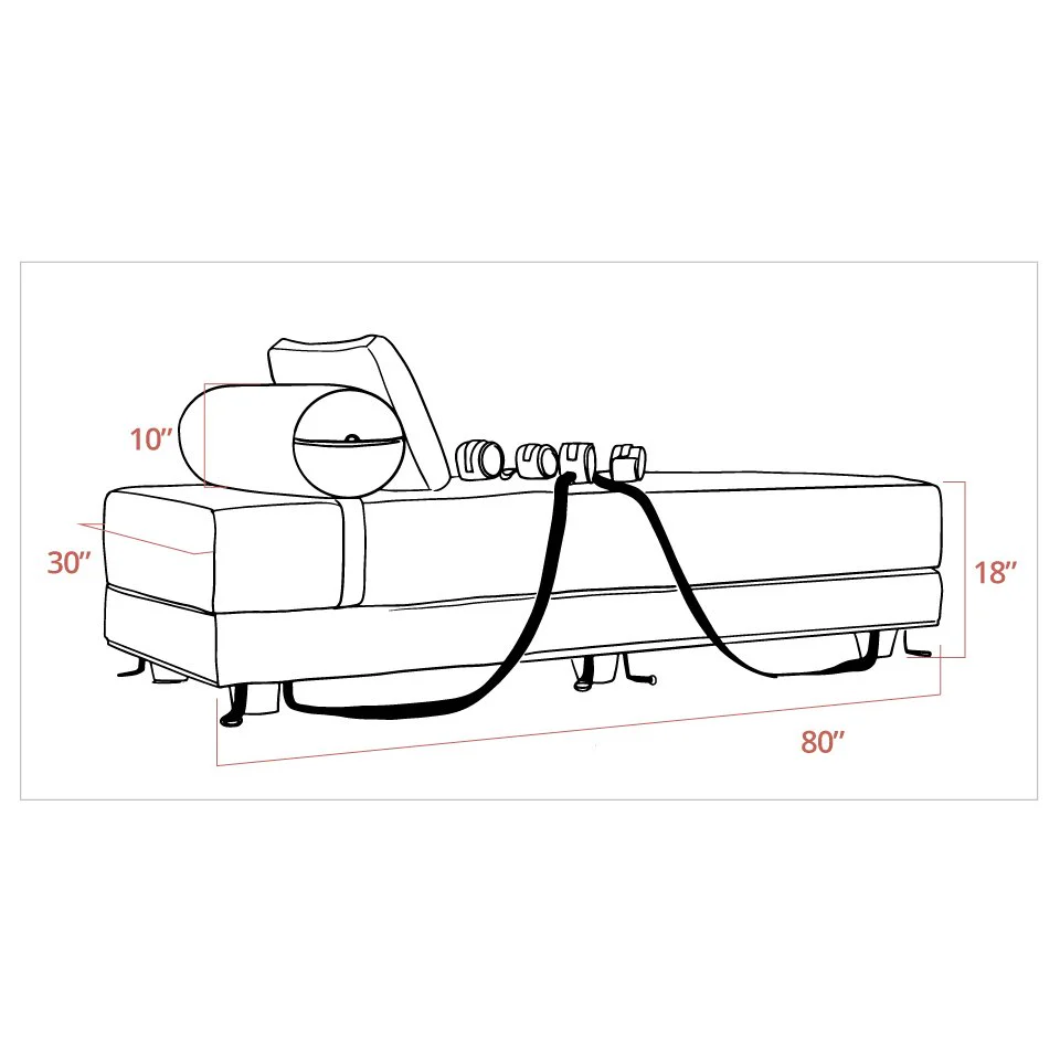 Liberator Black Label Divan Daybed with Cuffs - Image 8