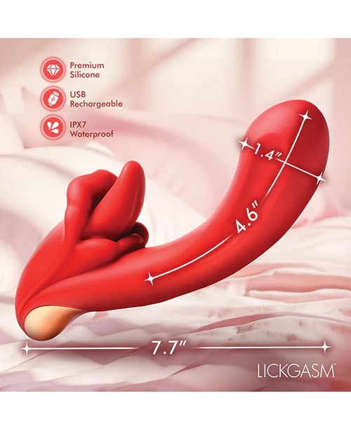 Lickgasm Lusty Licker Licking Silicone Vibrator - Image 2