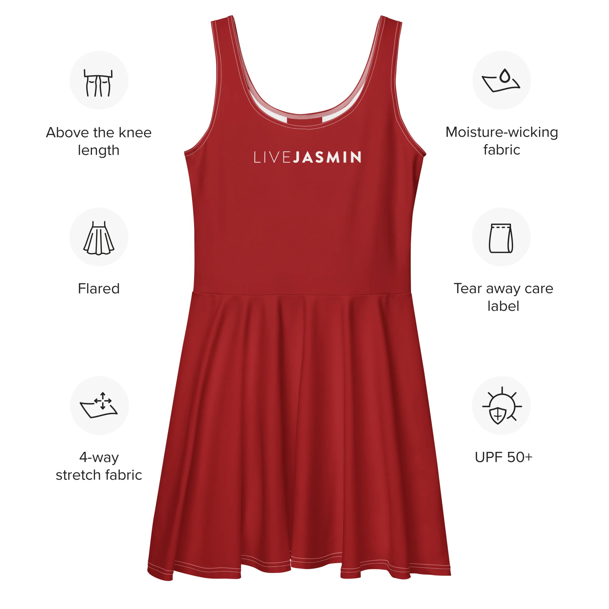Livejasmin - Skater Dress - Image 5