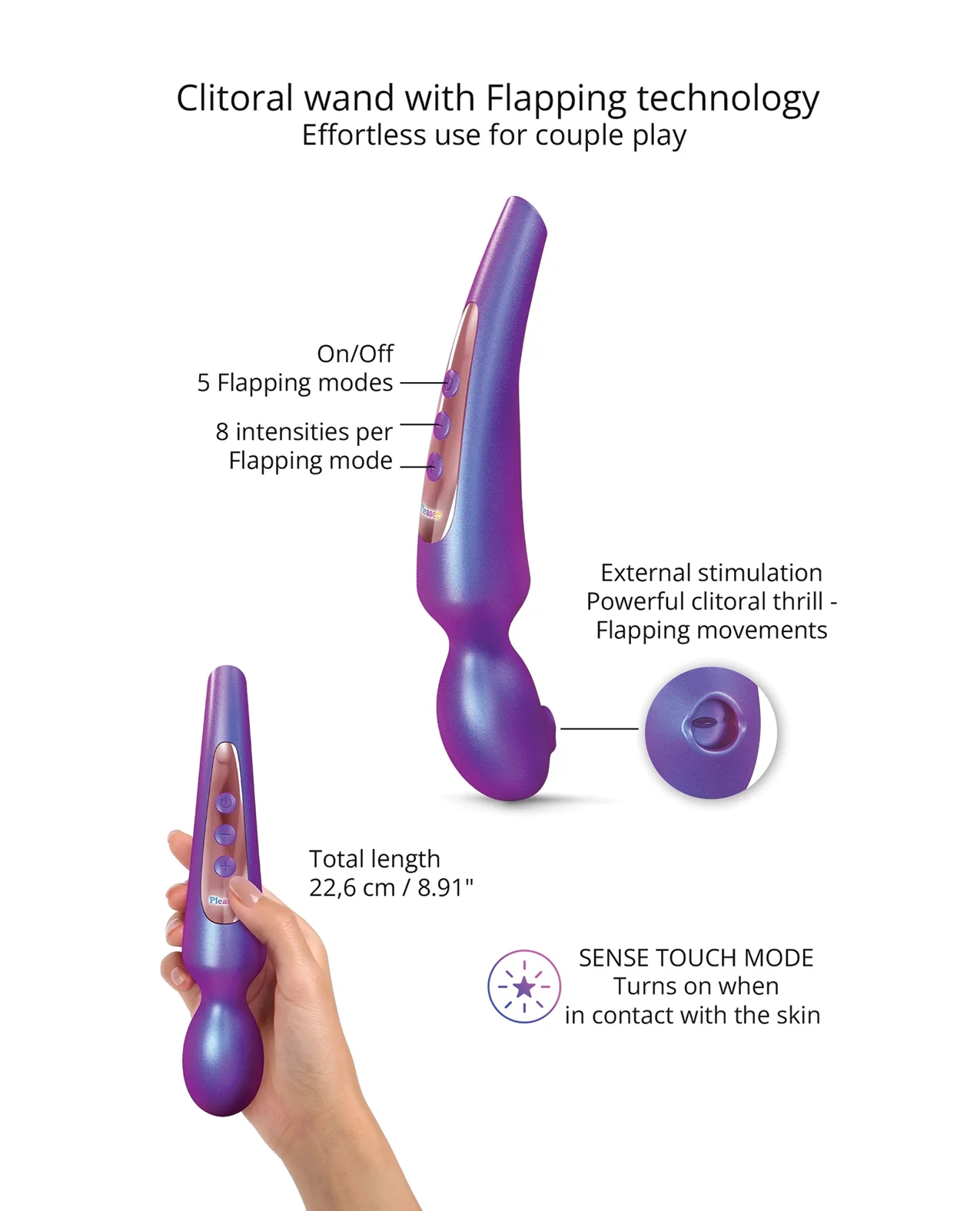 Love to Love Flapping Head Pleaser Wand - Image 3