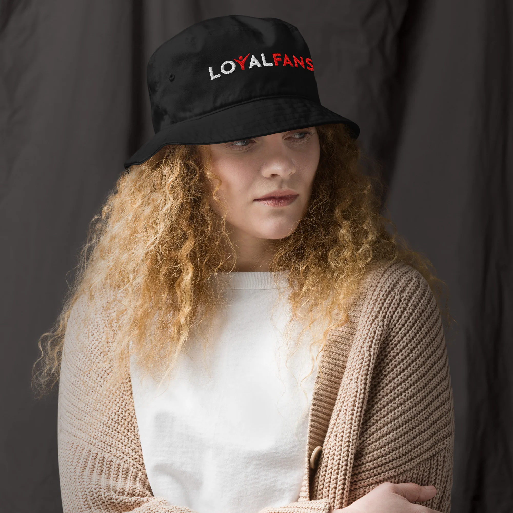 Loyalfans - Organic Bucket Hat - Image 2