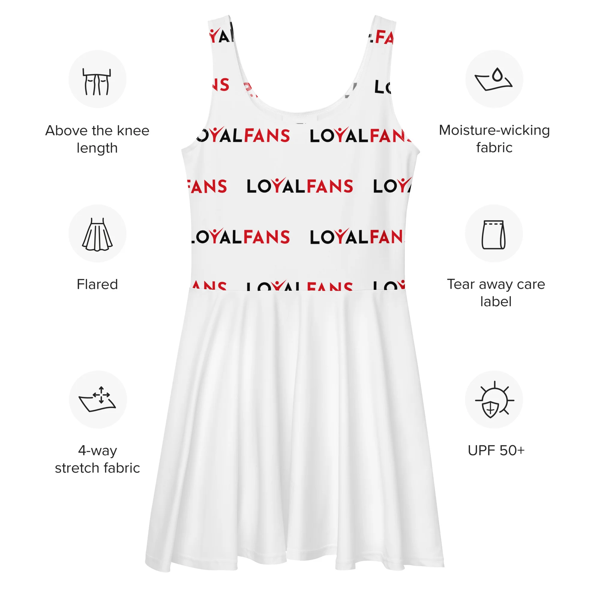 Loyalfans - Skater Dress - Image 5