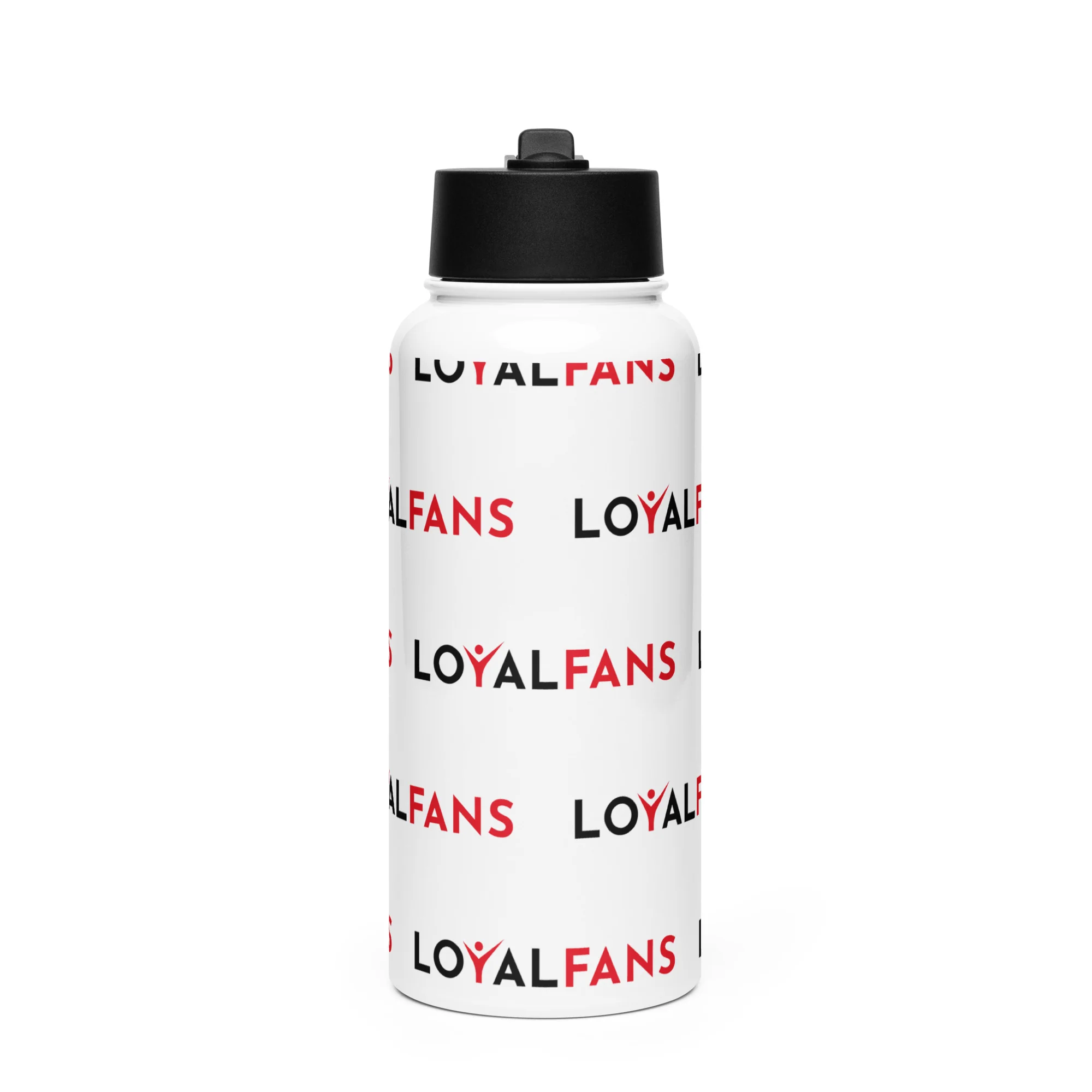Loyalfans - Water Bottle with a straw lid - Image 2