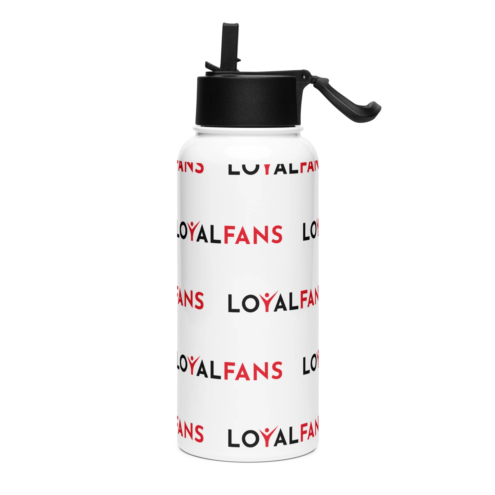 Loyalfans - Water Bottle with a straw lid - Image 3