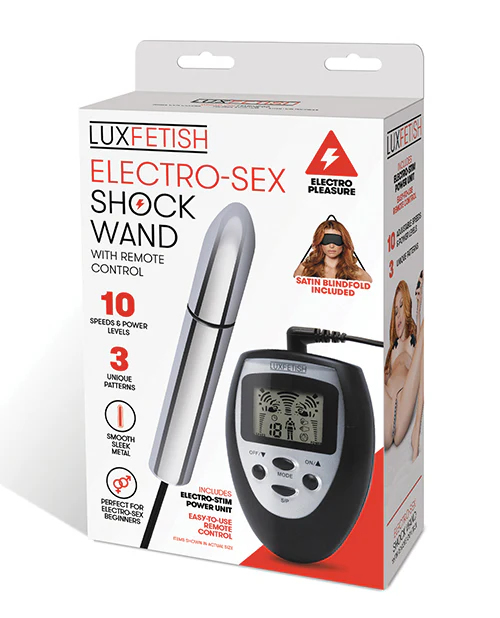 Lux Fetish Electro-Sex Shock Wand - Image 5