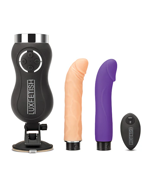 Lux Fetish Remote-Controlled Rechargeable Compact Thrusting Machine - Image 3