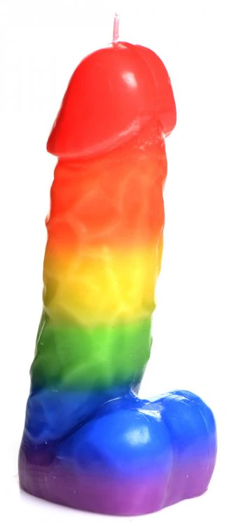 Master Series Rainbow Drip Candle - Image 5