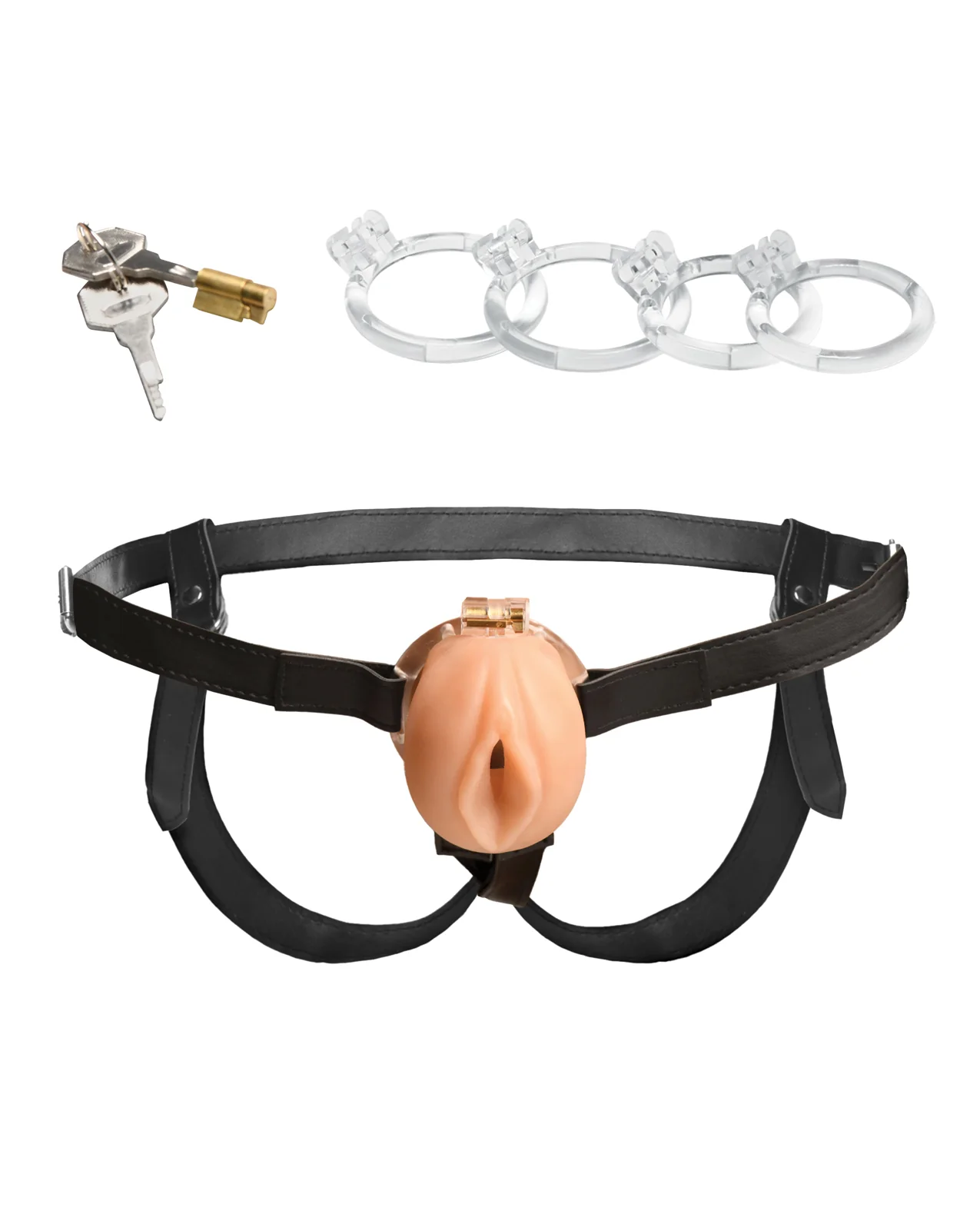 Master Series Pussy Chastity Cage - Image 3