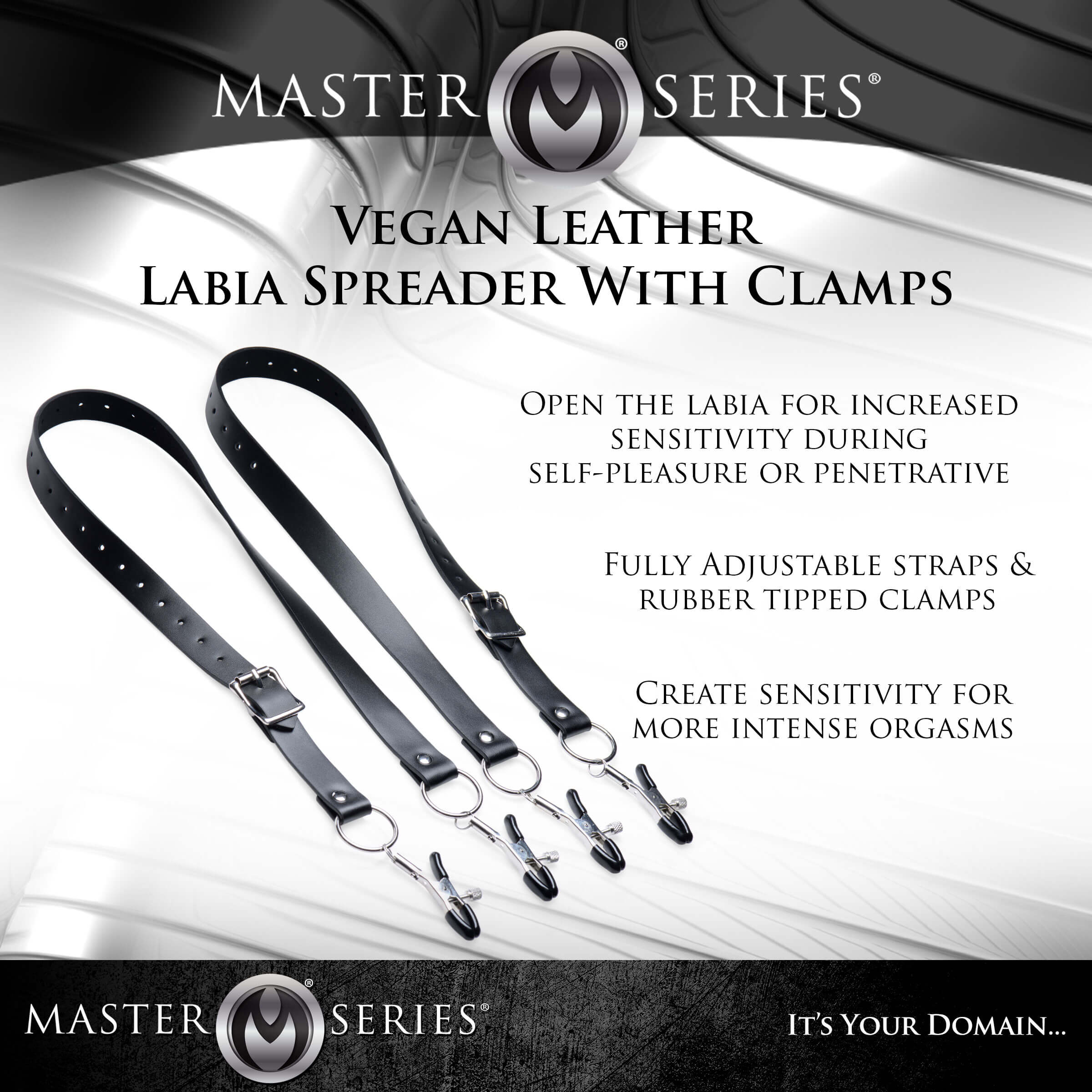 Master Series Labia Spreader with Clamps - Image 9