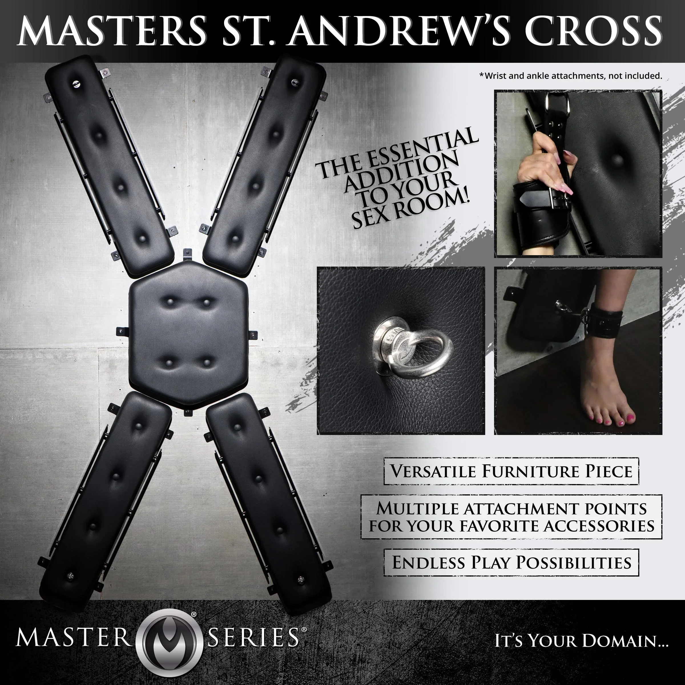 Master Series St. Andrew's Cross - Image 2