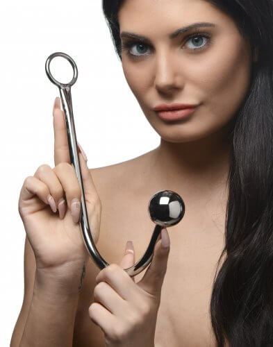 Master Series Stainless Steel Anal Hook - Image 2