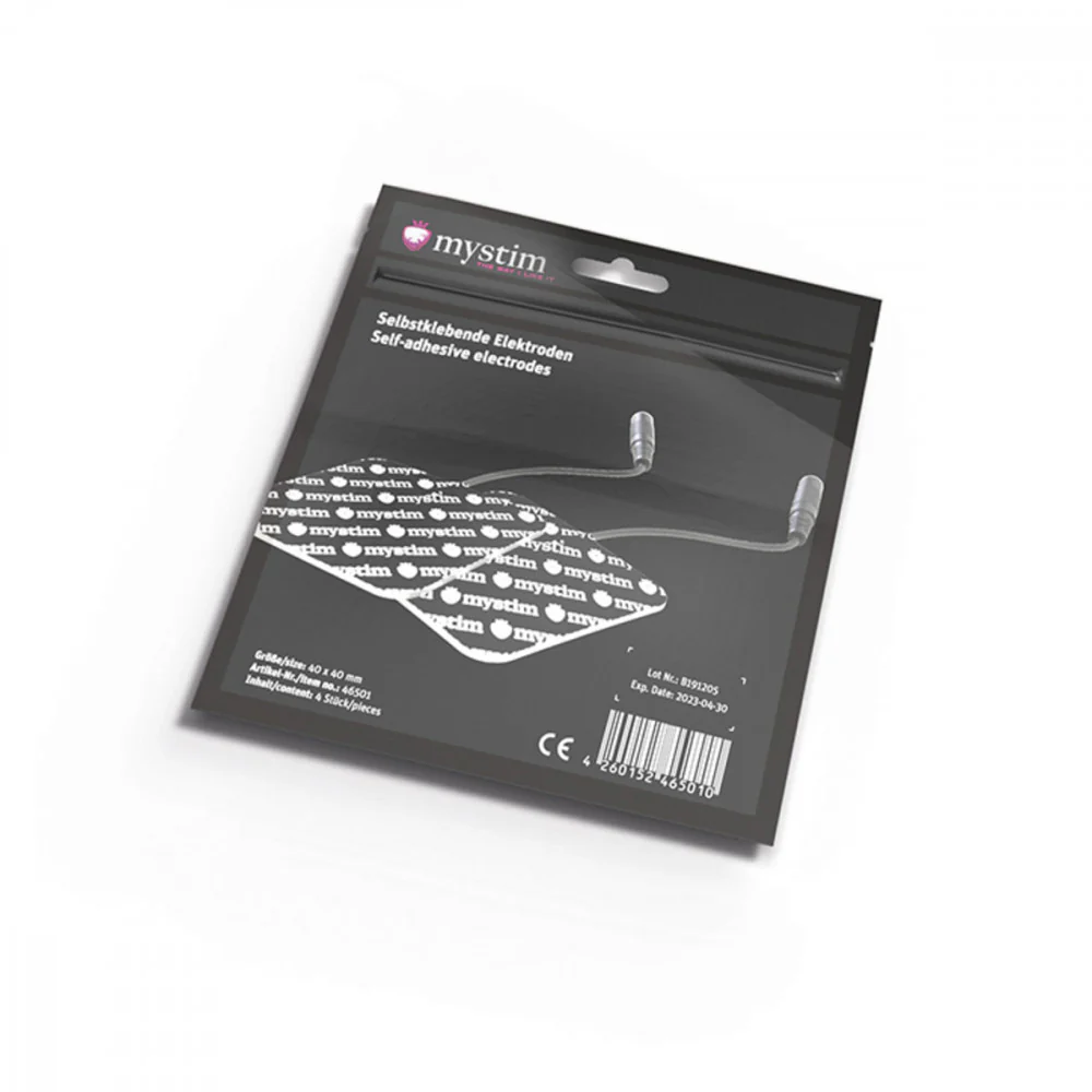 Mystim Electrodes for Tens Units - 40 mm x 40 mm - Image 4