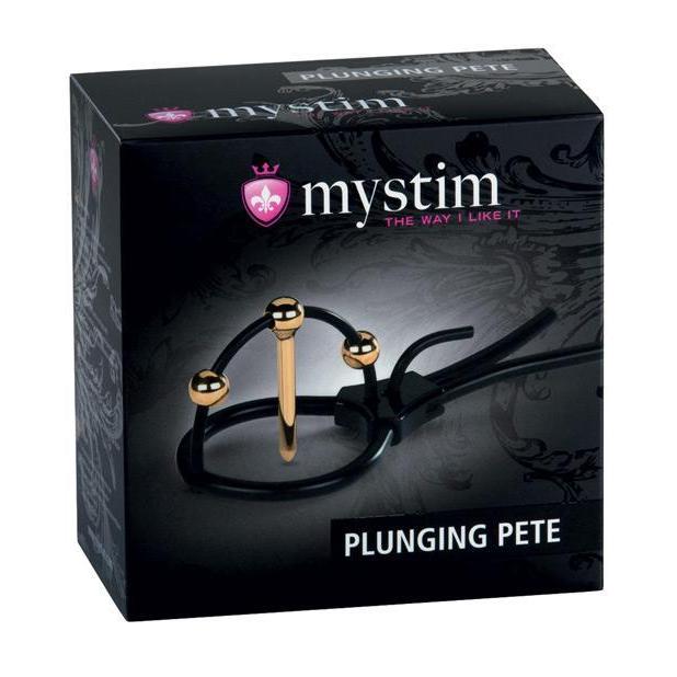 Mystim Plunging Pete w/Corona Strap & Urethral Sound - Image 4