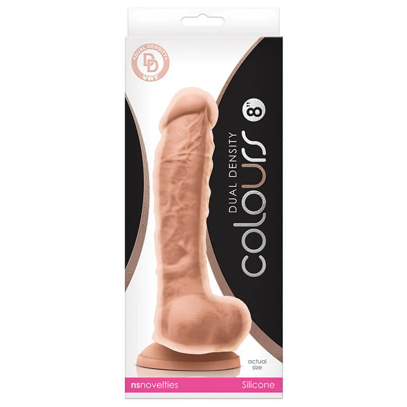 NS Novelties Colours Dual-Density 8" - Image 7