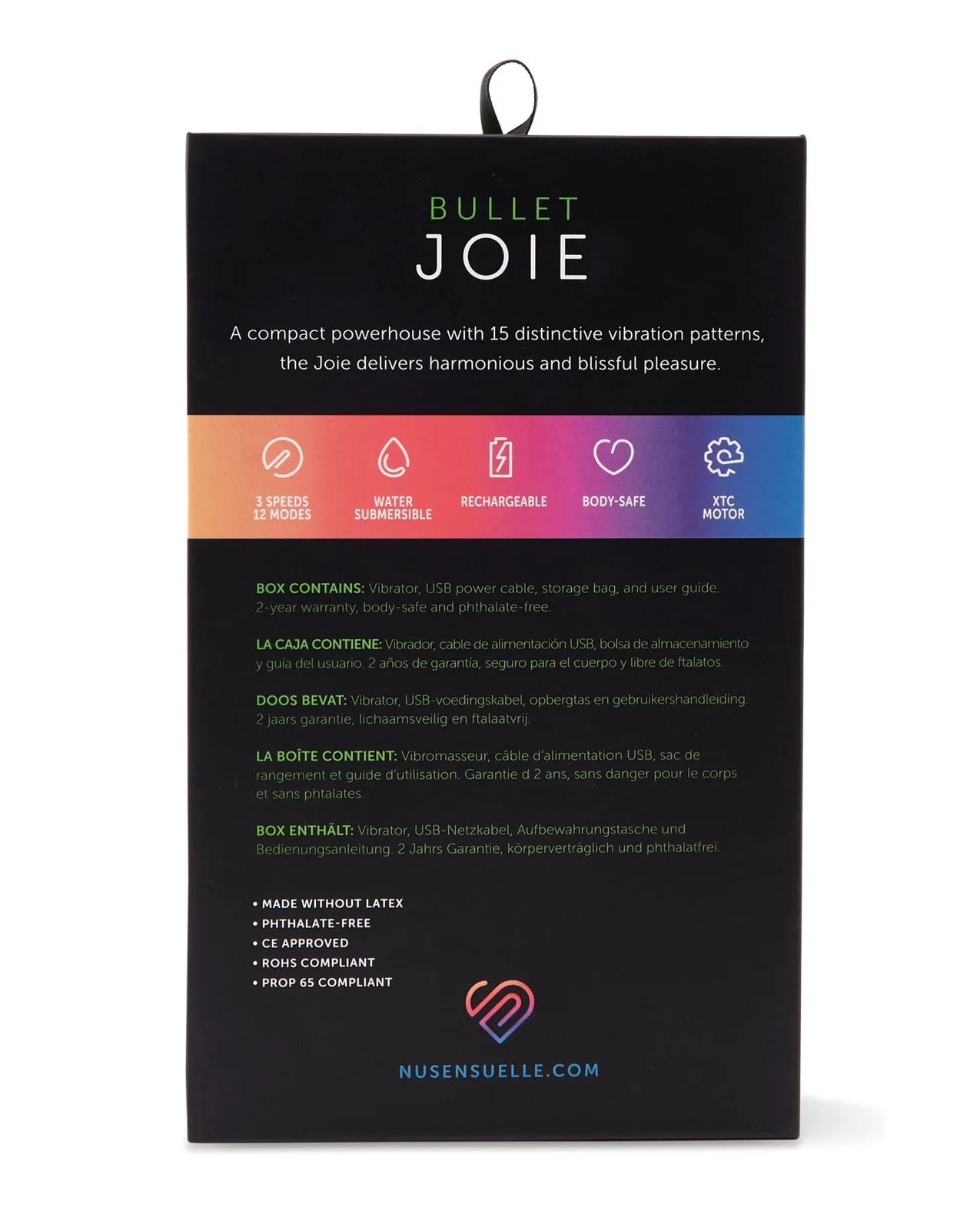 Nu Sensuelle Joie Bullet in Gift Box - Image 17