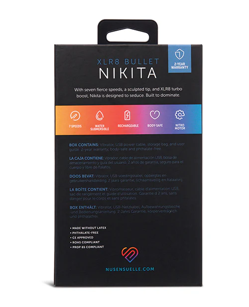 Nu Sensuelle Nikita Bullet with Nitro Motor - Image 12