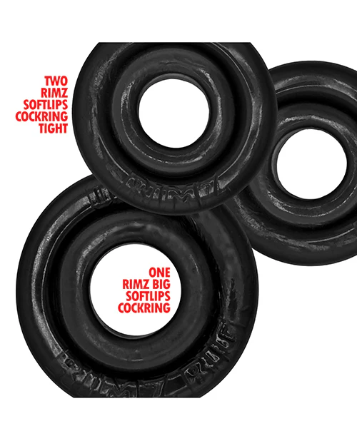 Oxballs Rimringz Multi Size 3 Pack of Cock Rings - Image 4
